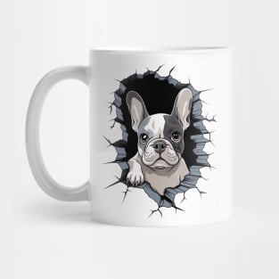 Boston Terrier in a Wall Mug